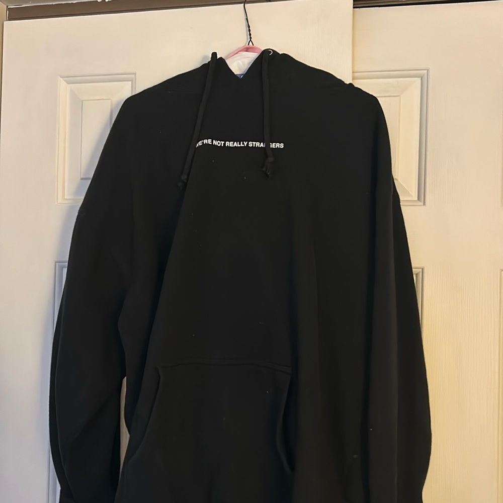 We’re not really strangers hoodie